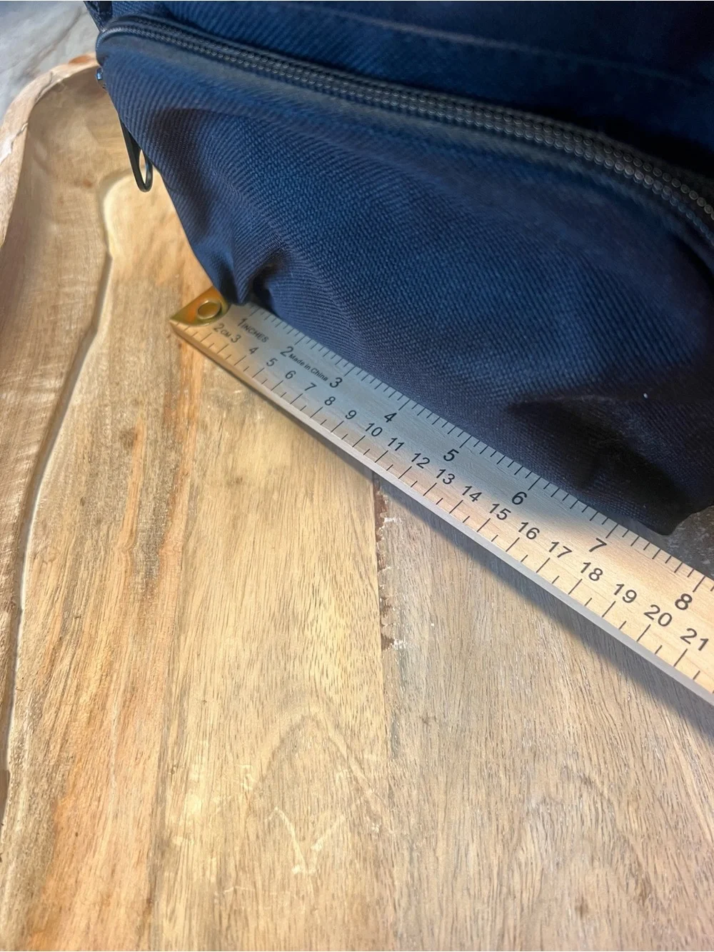 Dickies Black Small Front-Zip Backpack